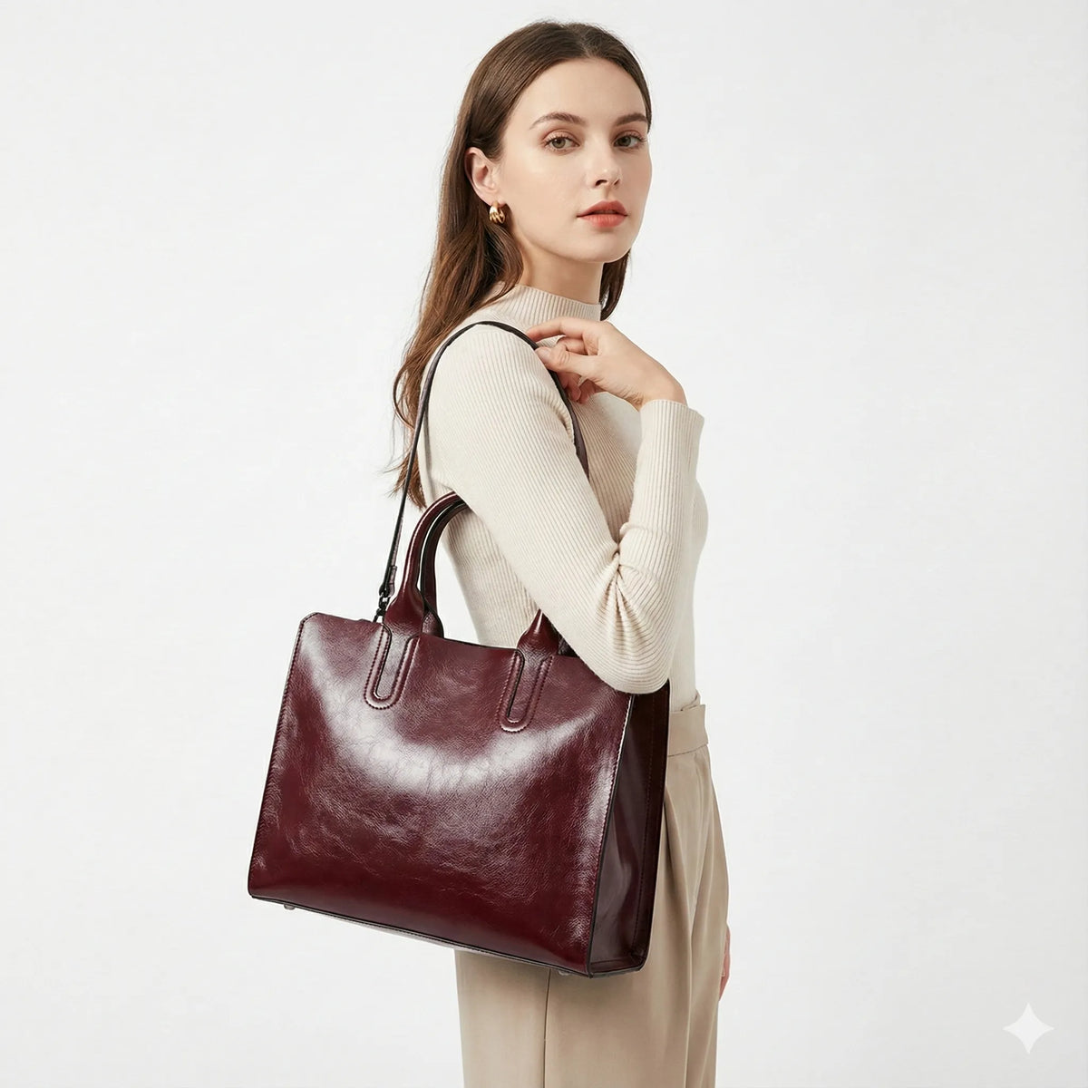 BORSA IN PELLE - CRIZ