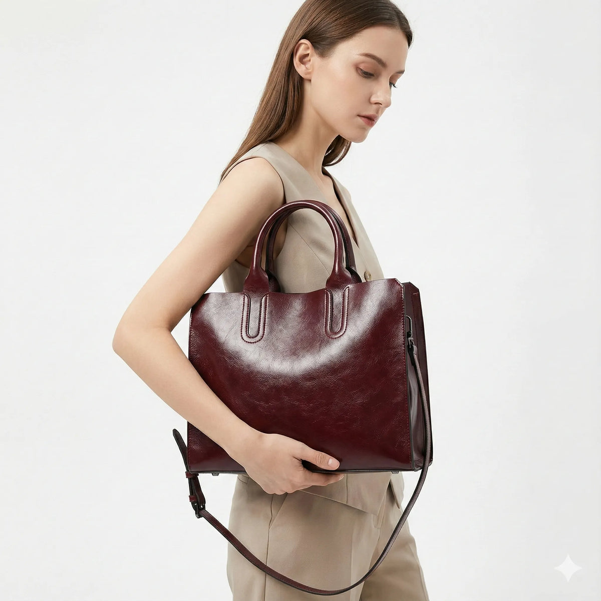 BORSA IN PELLE - CRIZ