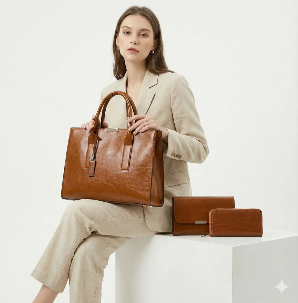 SET BORSA + 2 PORTAFOGLI - ZAYNA