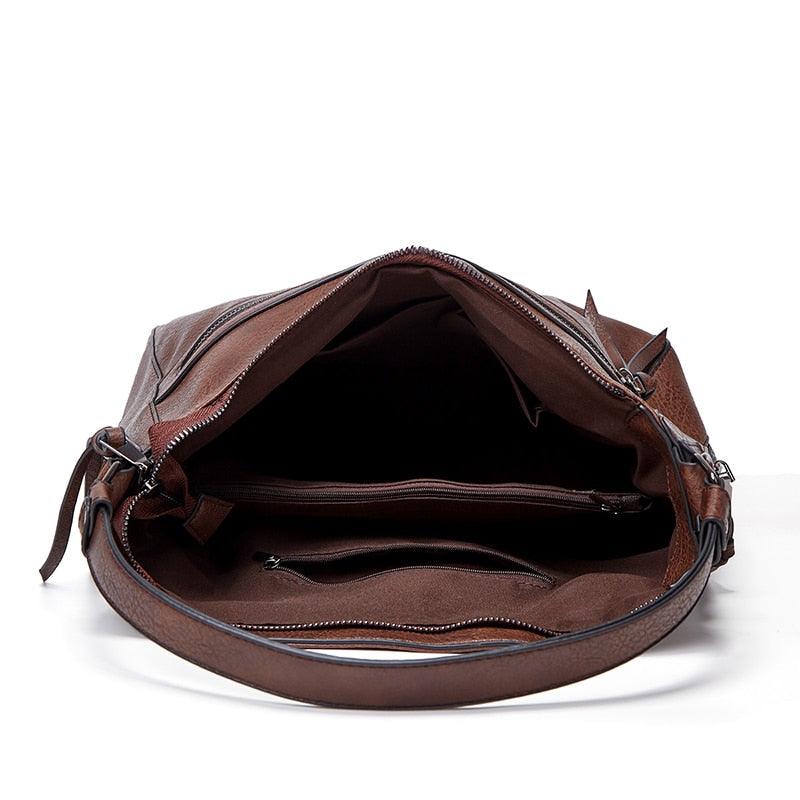 BORSA IN PELLE - PIETRA