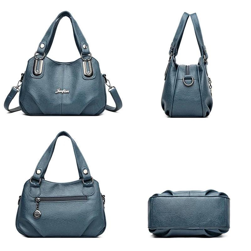 BORSA IN PELLE - BIANCA