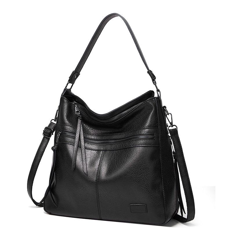 BORSA IN PELLE - PIETRA