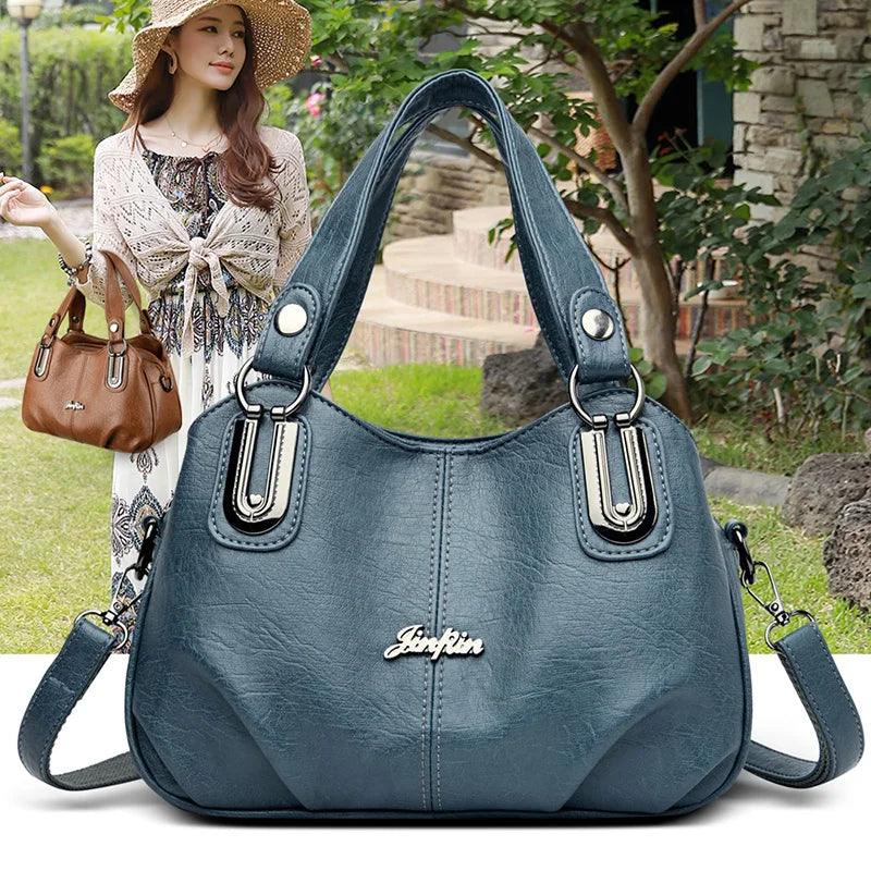 BORSA IN PELLE - BIANCA