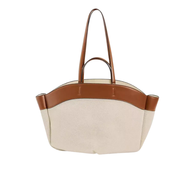 BORSA TOTE IN TELA - VIOLETA