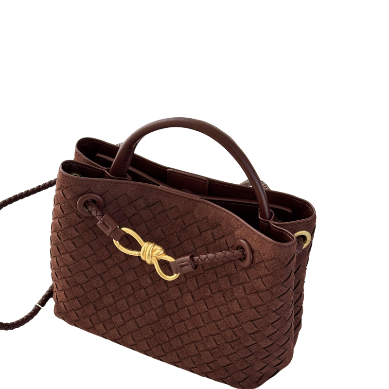 BORSA TOTE MEDIA IN CAMOSCIO - JÉSSICA