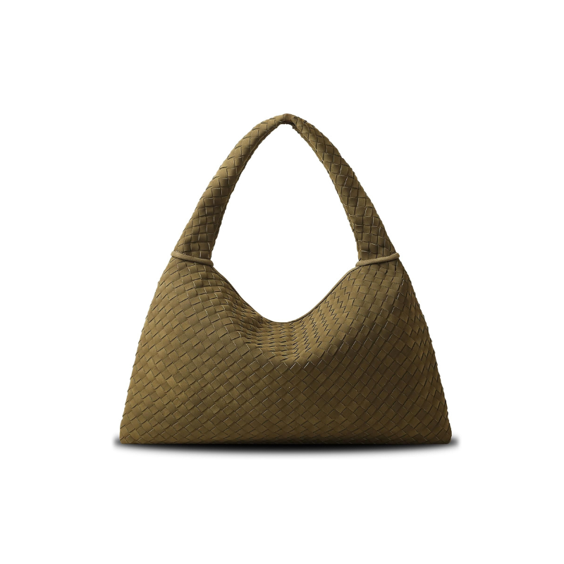 BORSA GRANDE IN CAMOSCIO INTRECCIATO - TORY