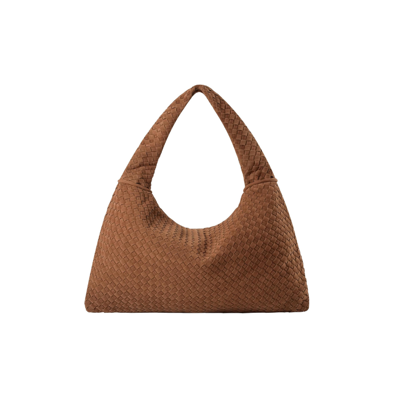 BORSA GRANDE IN CAMOSCIO INTRECCIATO - TORY