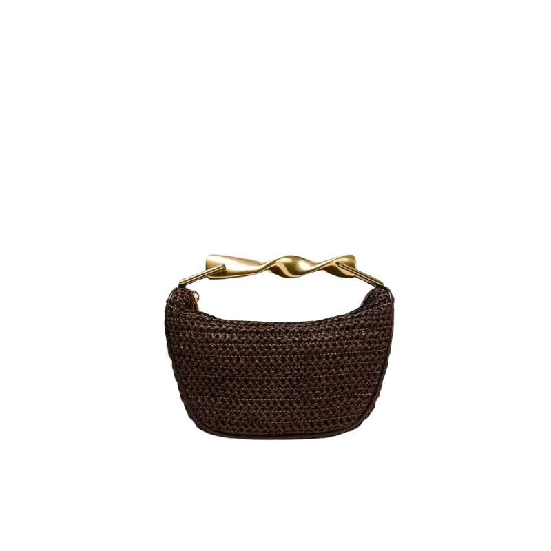 BORSA A TRACOLLA ALL'UNCINETTO - BRUNA
