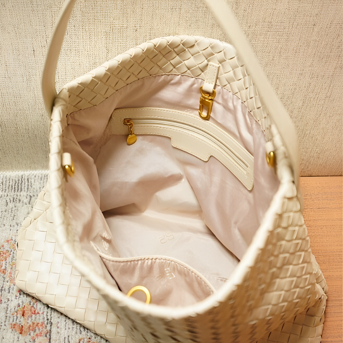 BORSA MEDIA INTRECCIATA - LUNA