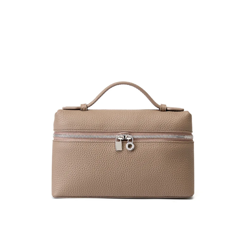 BORSA TOTE PICCOLA IN PELLE ROSA