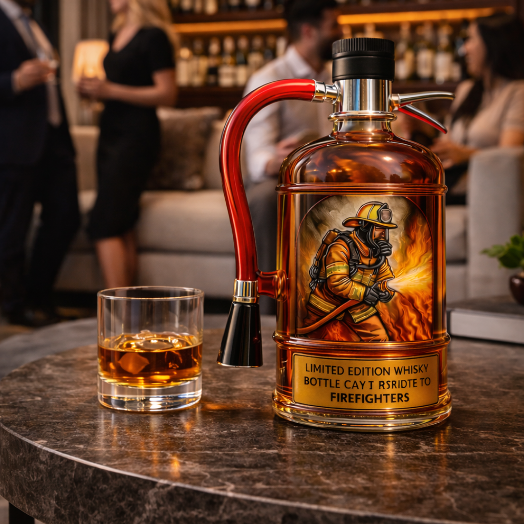 Whisky Decanter - Fire Extinguisher Edition