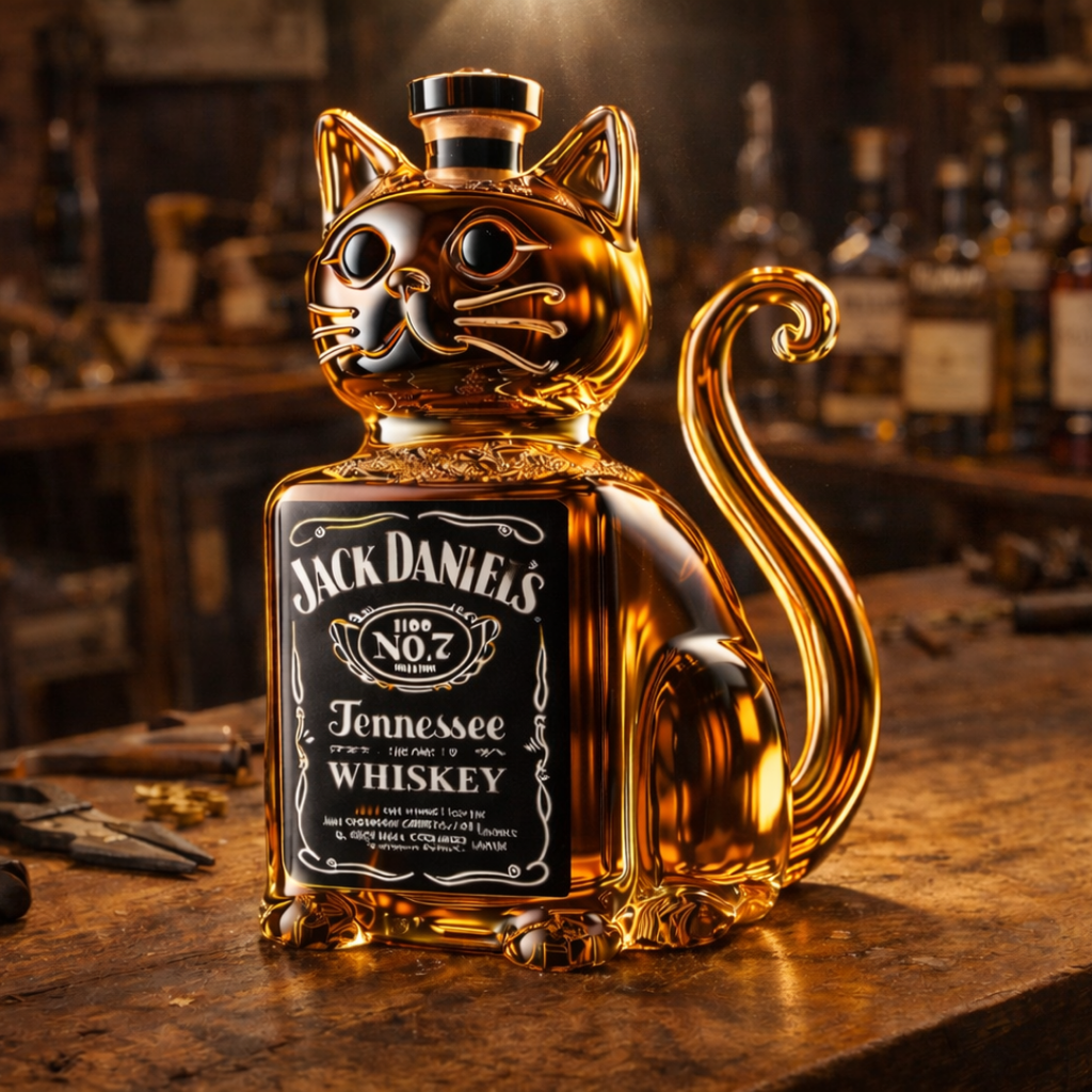 Whisky Decanter - Cat Edition