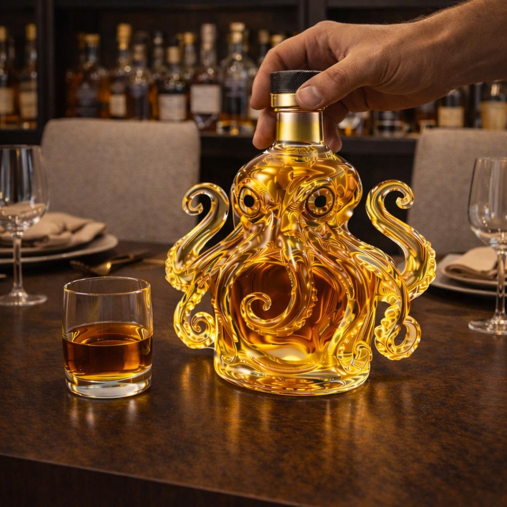 Whisky Decanter - Octopus Edition