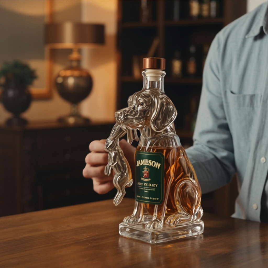 Decantador de whisky - Edición Perro