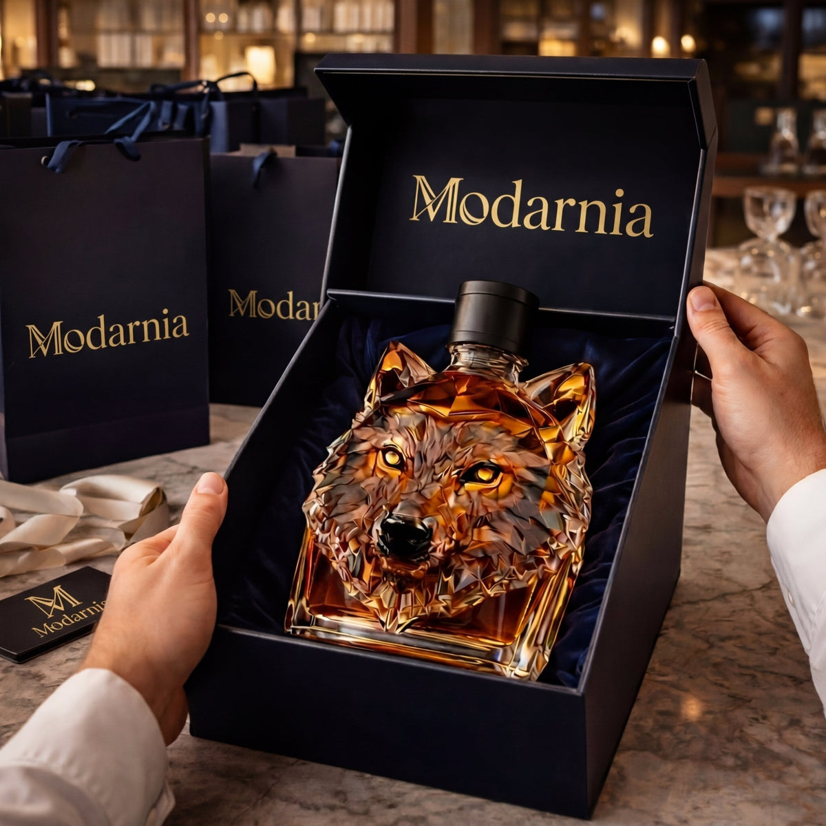 Whisky Decanter - Wolf Edition