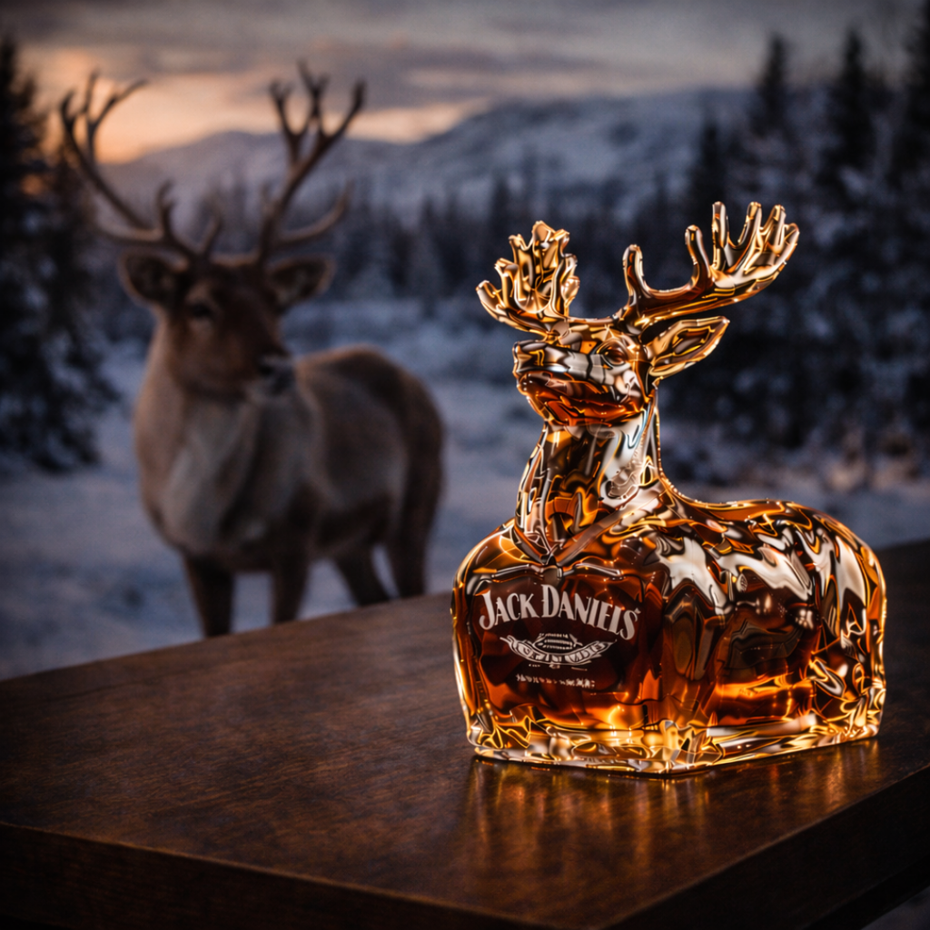 Whisky Decanter - Reindeer Edition