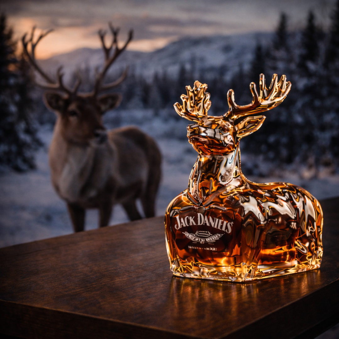 Whisky Decanter - Reindeer Edition
