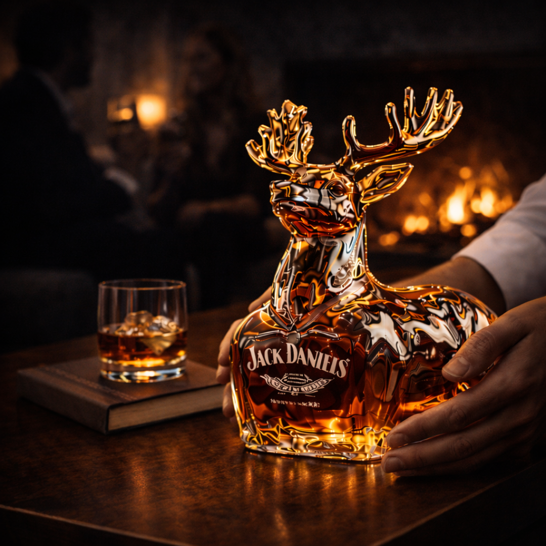 Whisky Decanter - Reindeer Edition