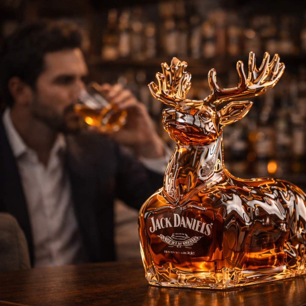 Whisky Decanter - Reindeer Edition