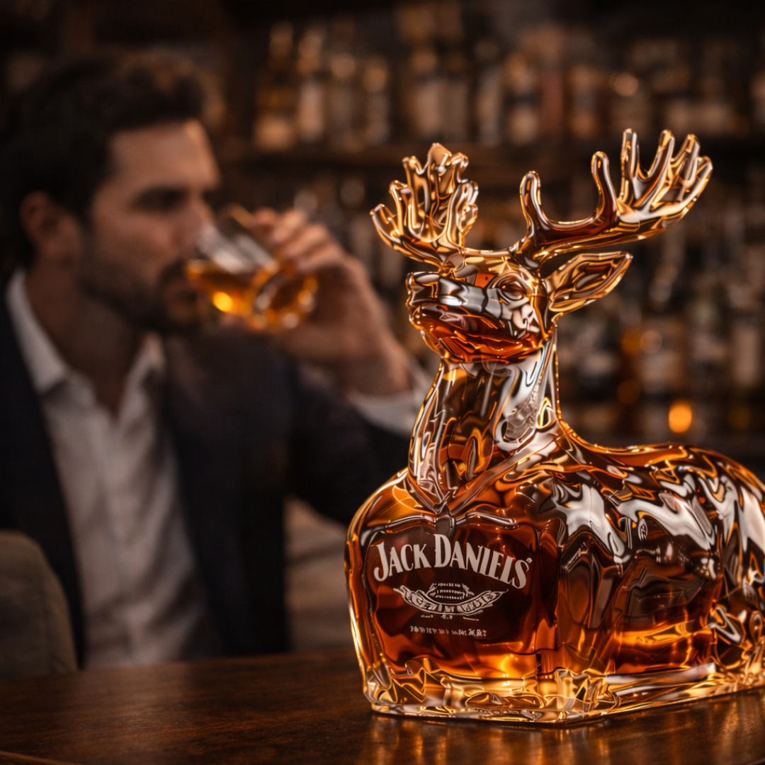 Whisky Decanter - Reindeer Edition