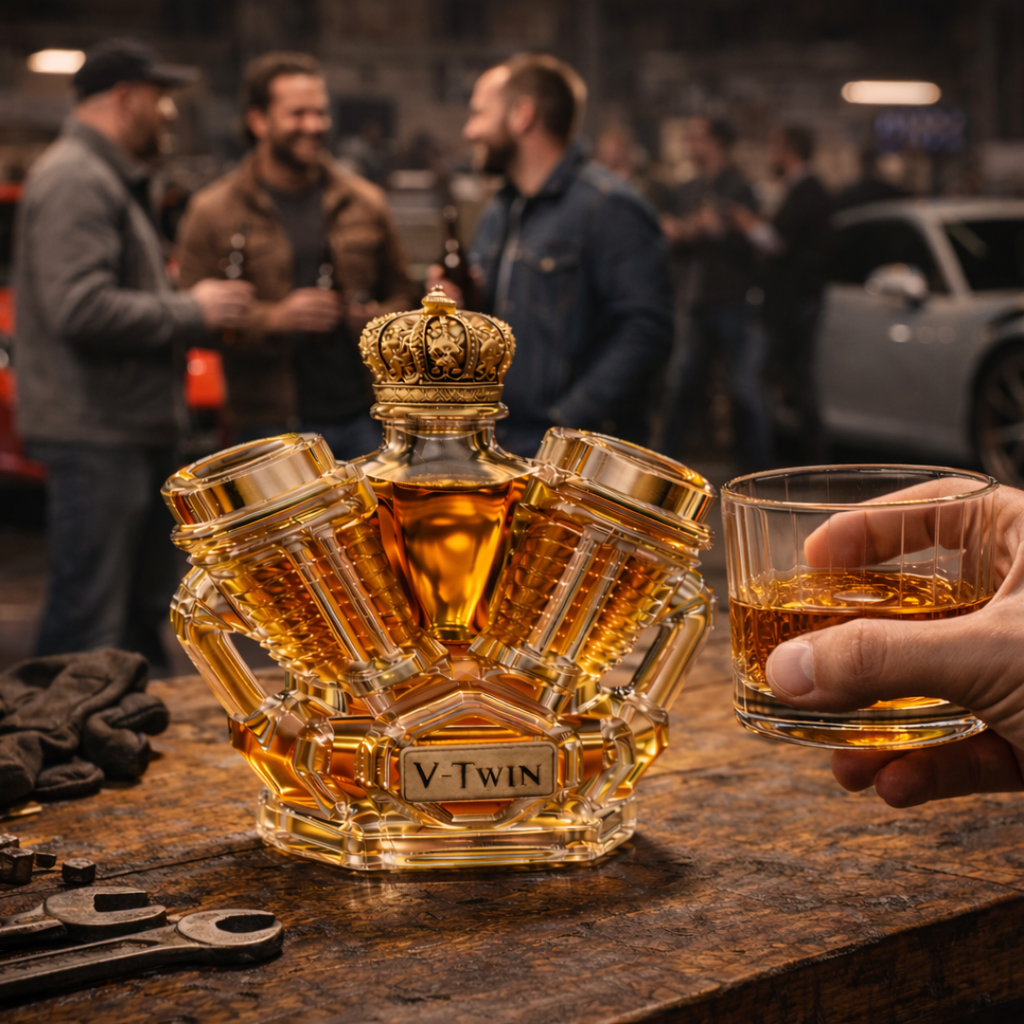 Whisky Decanter - V8 Crown Edition
