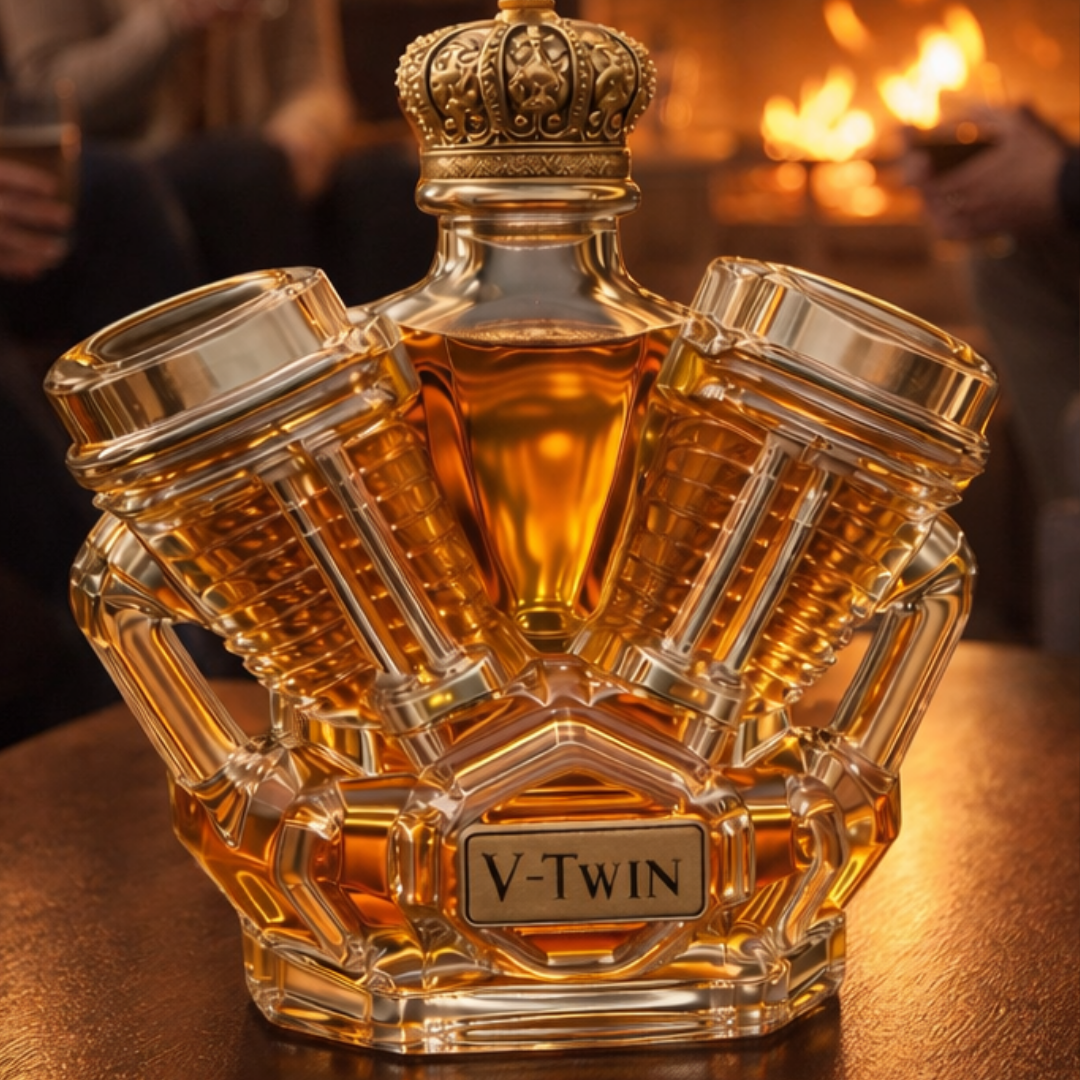Whisky Decanter - V8 Crown Edition