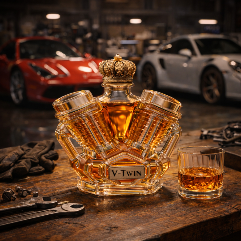Whisky Decanter - V8 Crown Edition