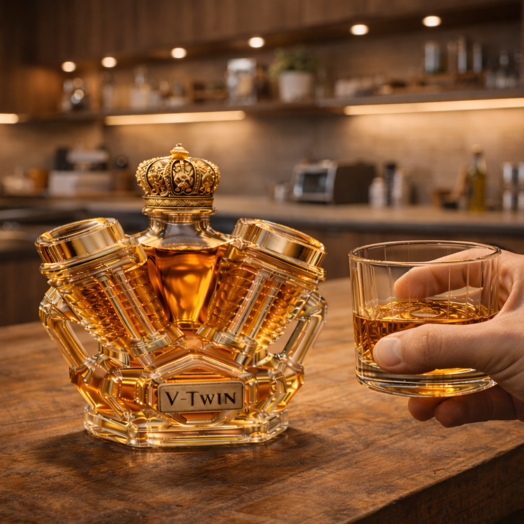 Whisky Decanter - V8 Crown Edition
