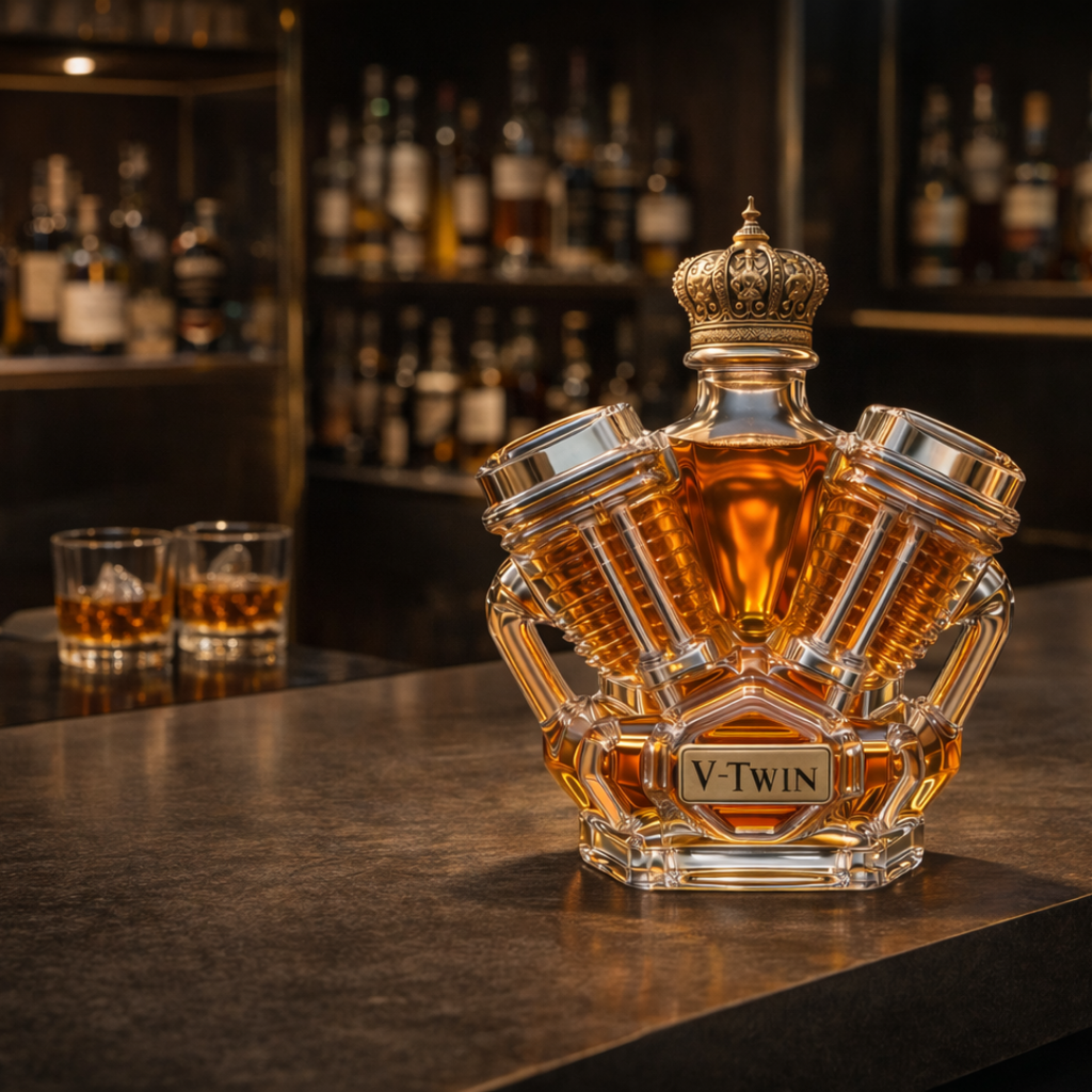 Whisky Decanter - V8 Crown Edition