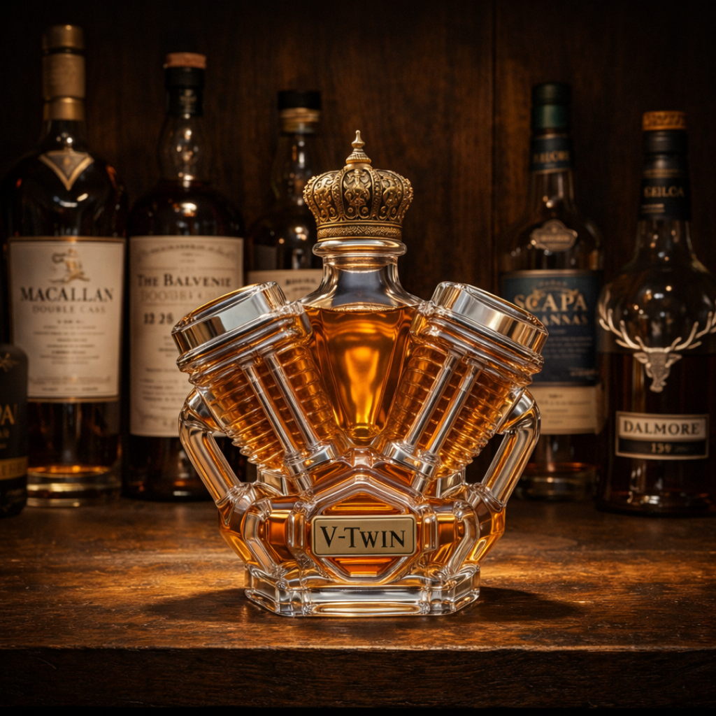 Whisky Decanter - V8 Crown Edition