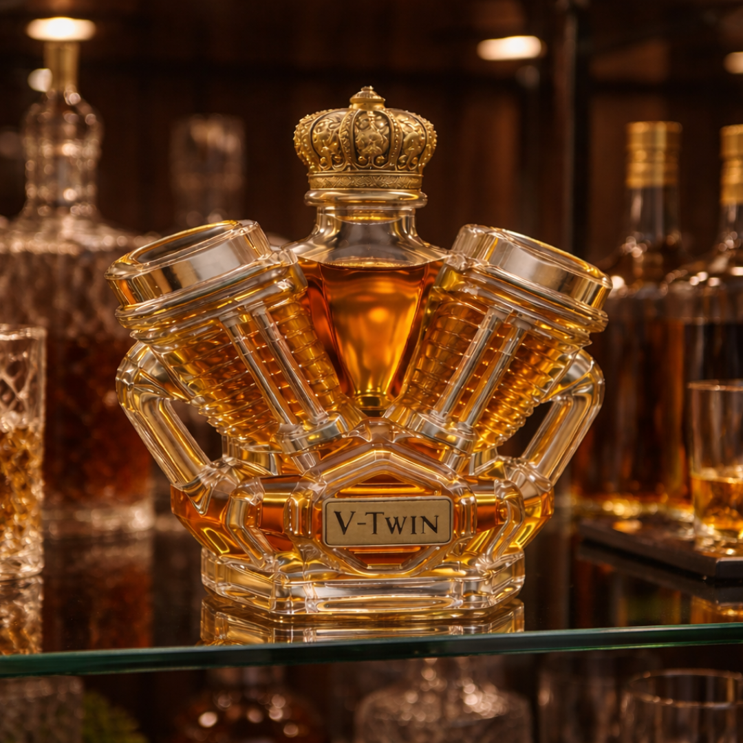 Whisky Decanter - V8 Crown Edition
