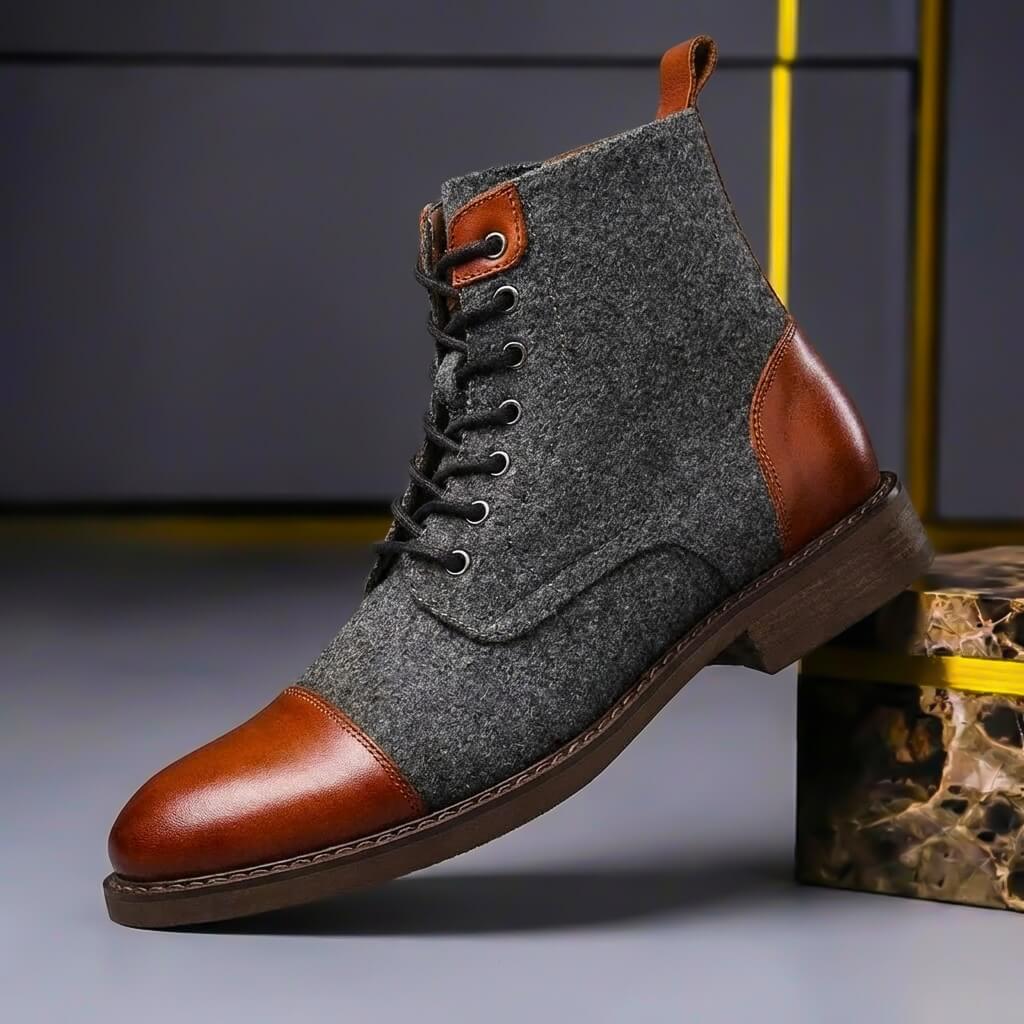Fletcher | Stivali in Lana e Pelle Prestige