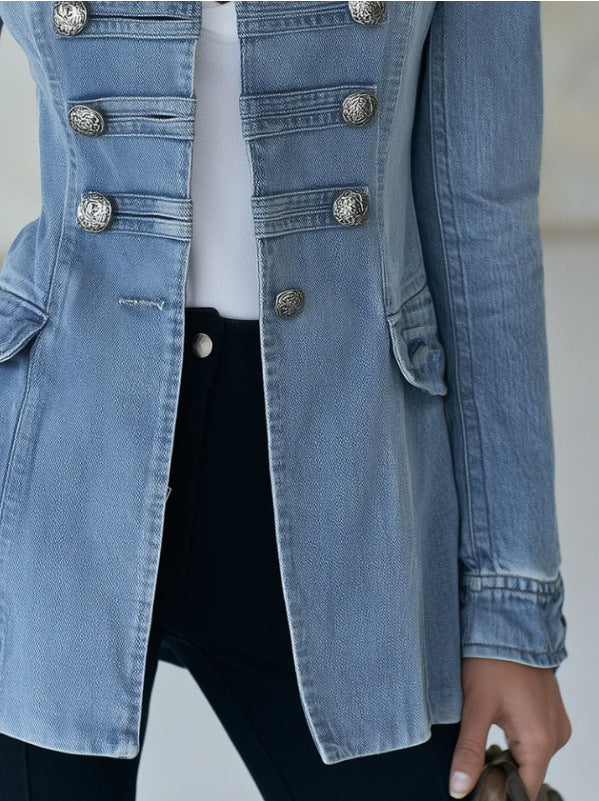 Marie-Claude | Giacca in Denim Chiaro