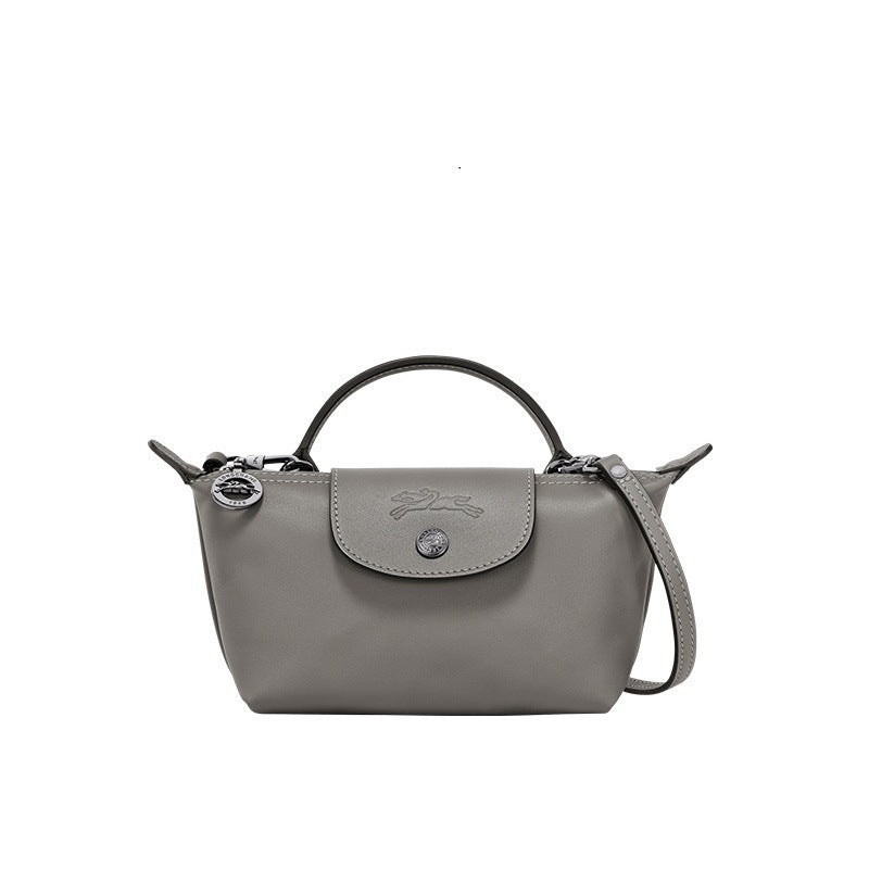 MINI LEATHER BAG | GREY