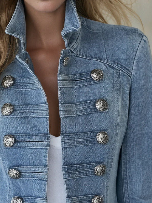 Marie-Claude | Giacca in Denim Chiaro