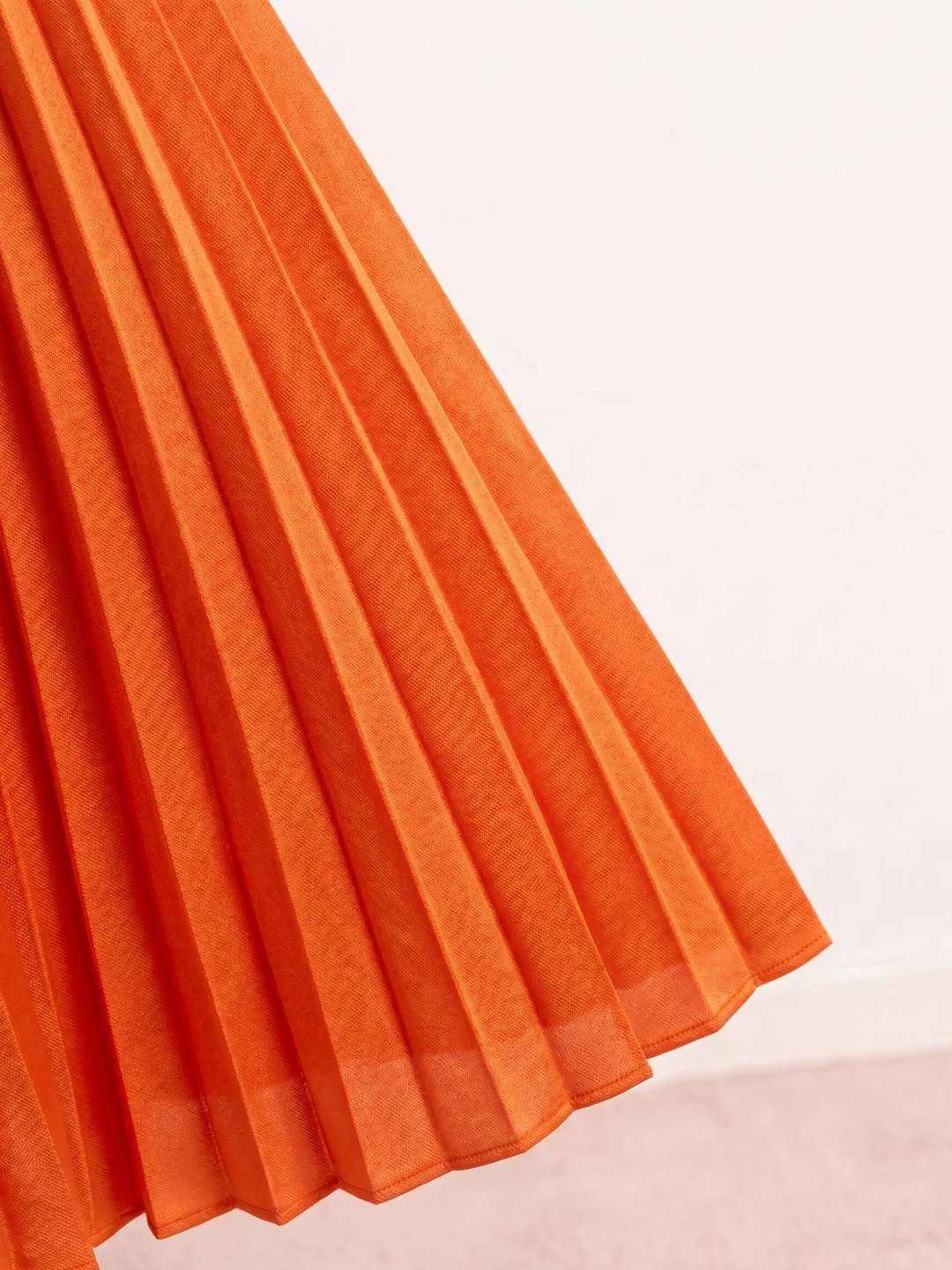 Vesta Pleated Midi Dress