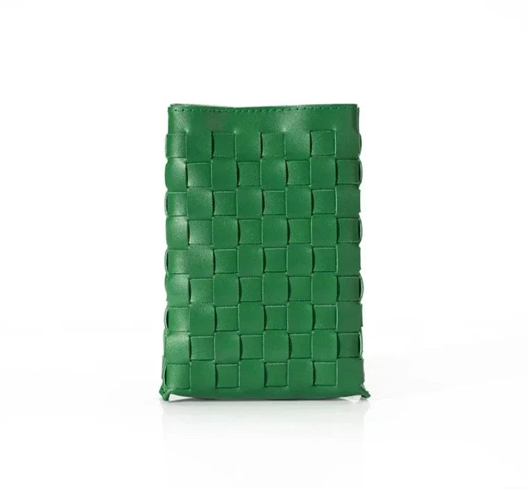 BORSA PORTA CELLULARE INTRECCIATA - JULIETTE