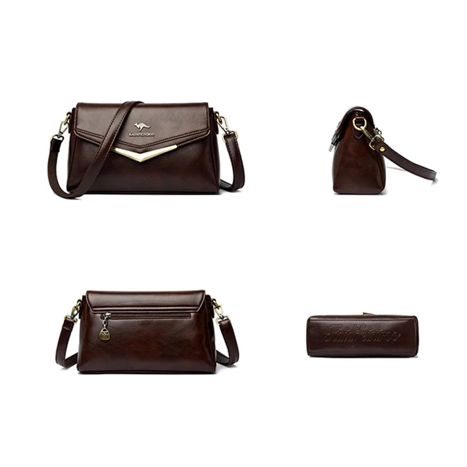 BORSA IN PELLE - LONA