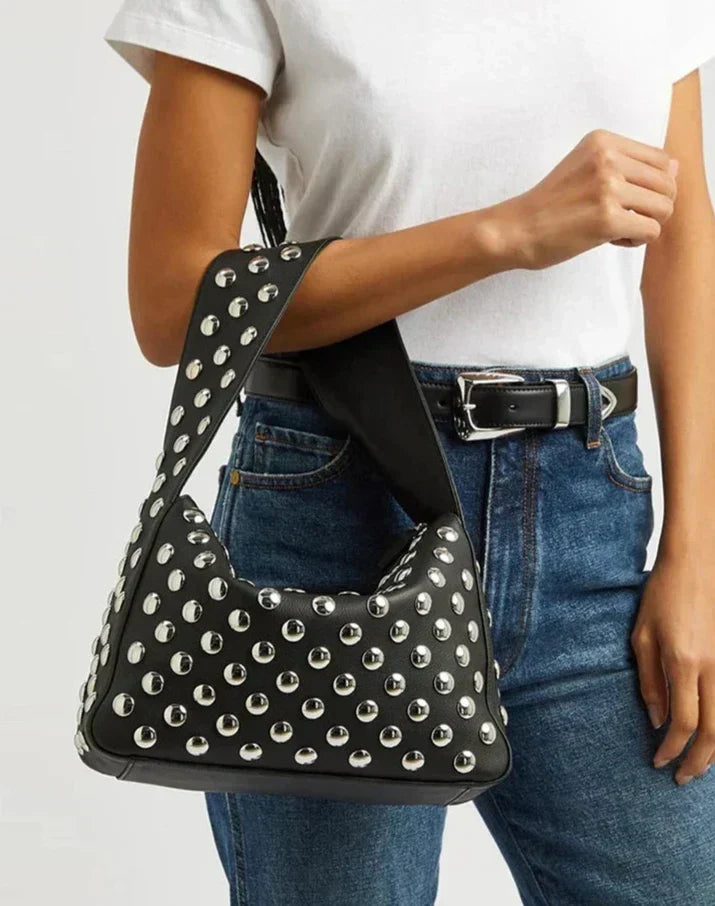 BORSA BAGUETTE DISCO - DAHLIA