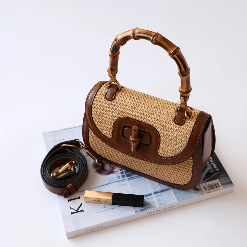 BORSA A TRACOLLA IN PELLE - SERENA