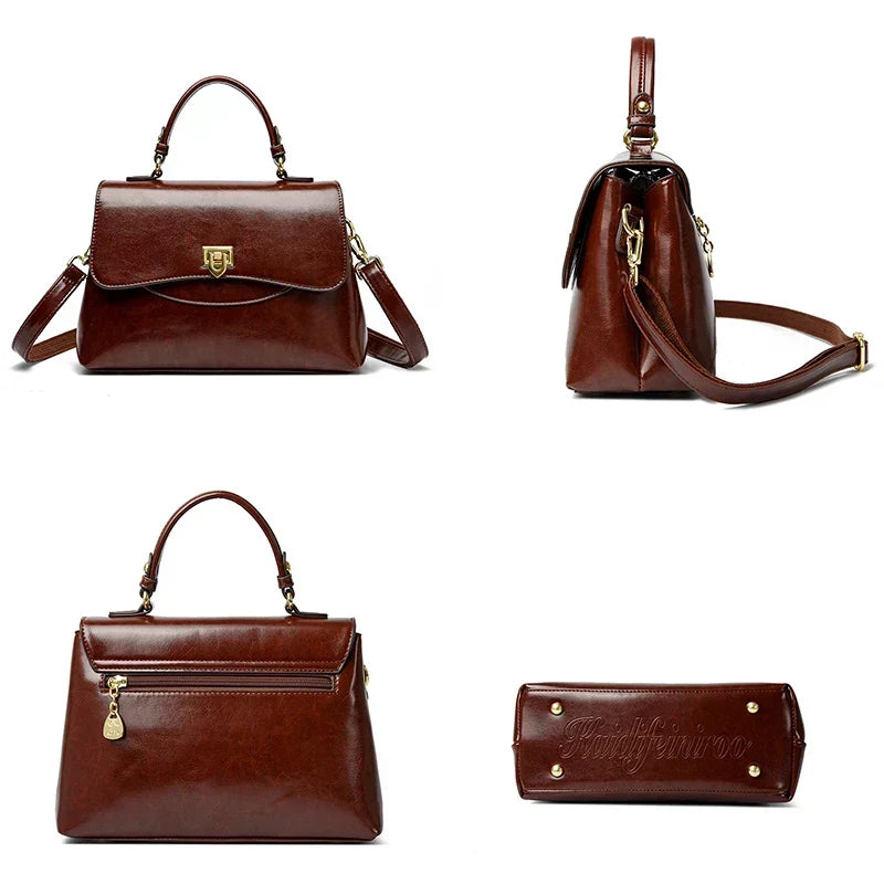 BORSA IN PELLE - SIENNA