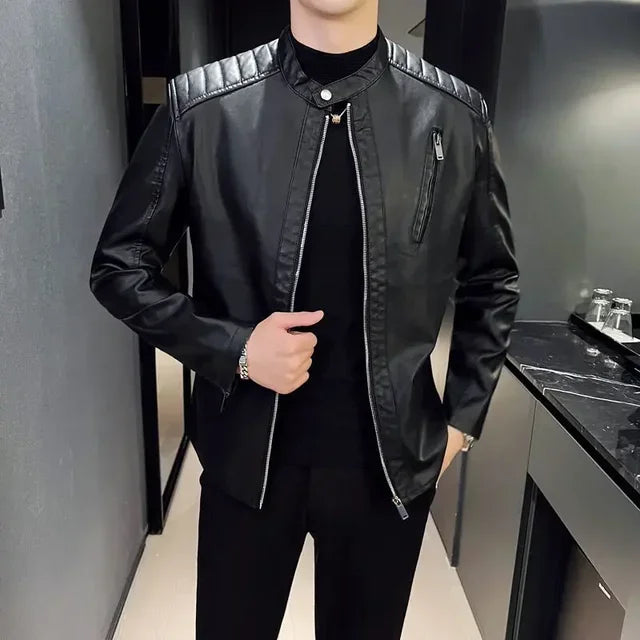 Michele | Refined Leather Jacket