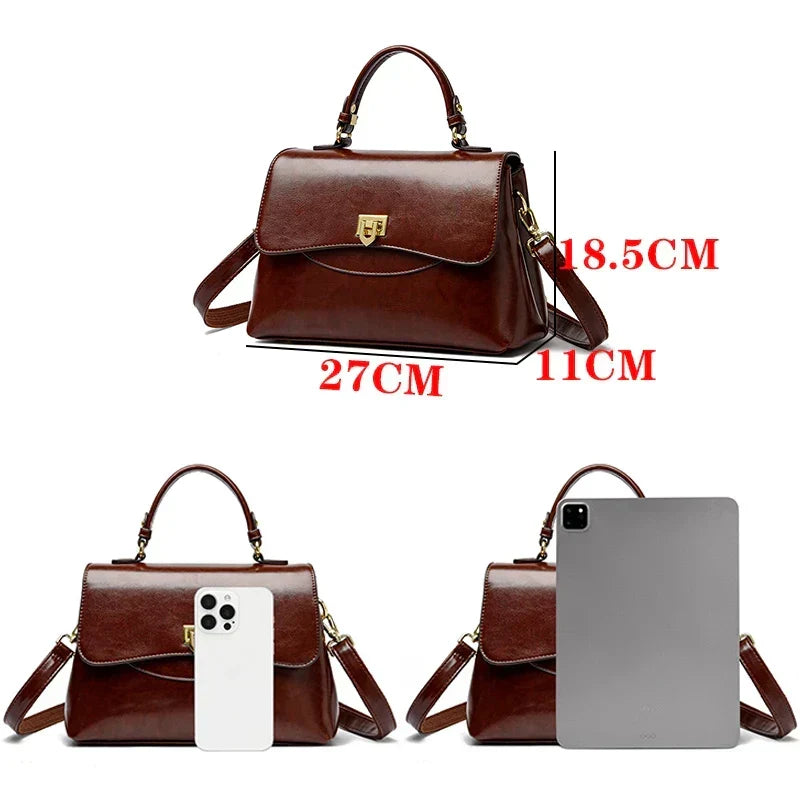 BORSA IN PELLE - SIENNA