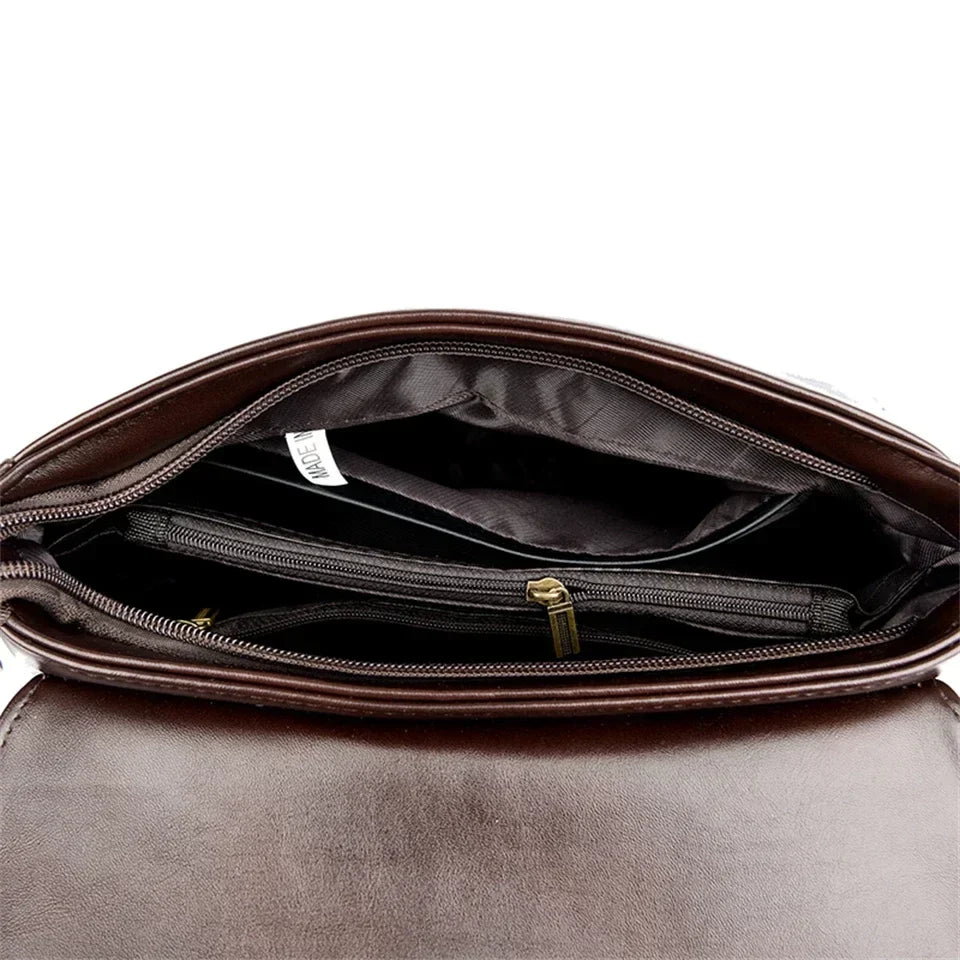 BORSA IN PELLE - LONA