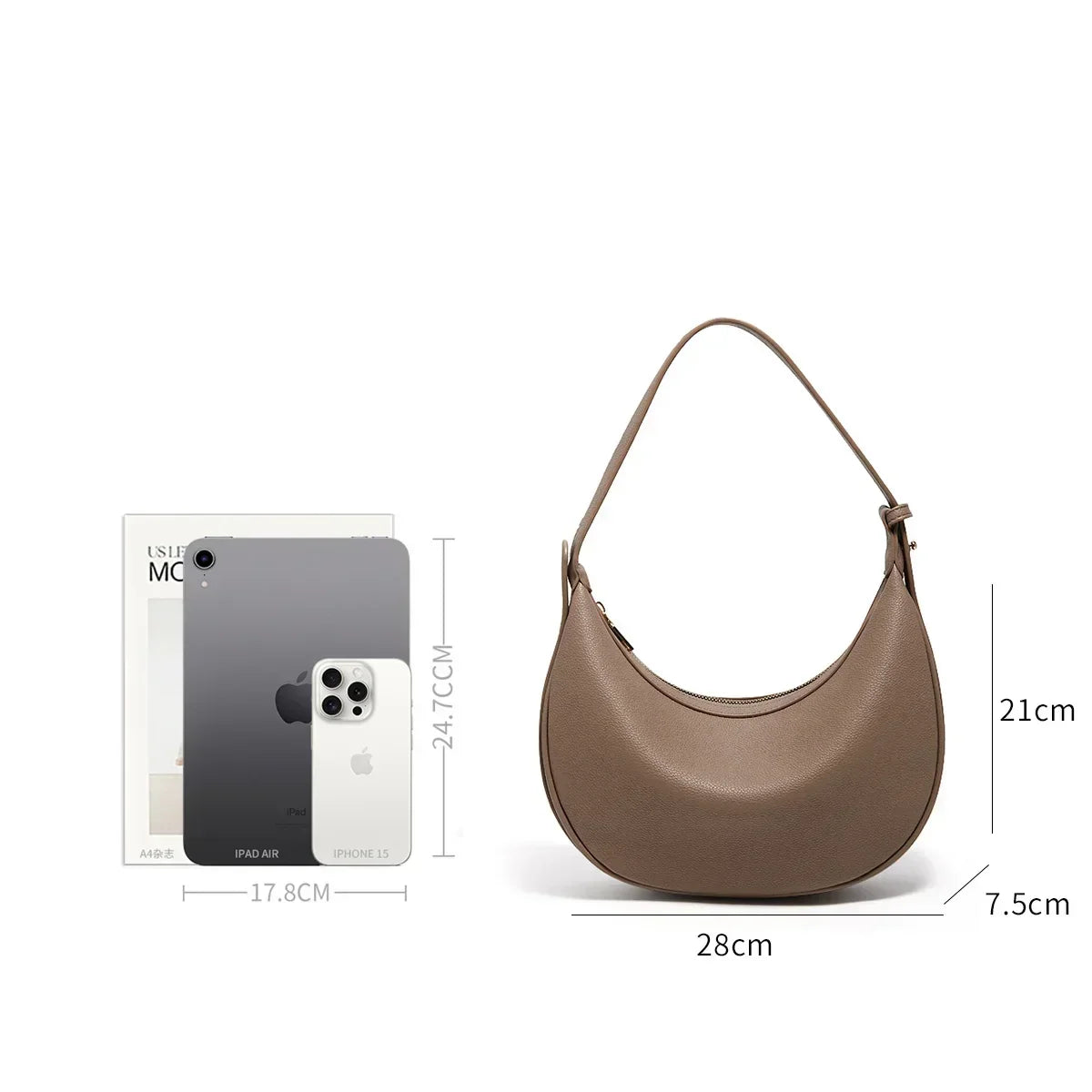 BORSA IN PELLE - IVY