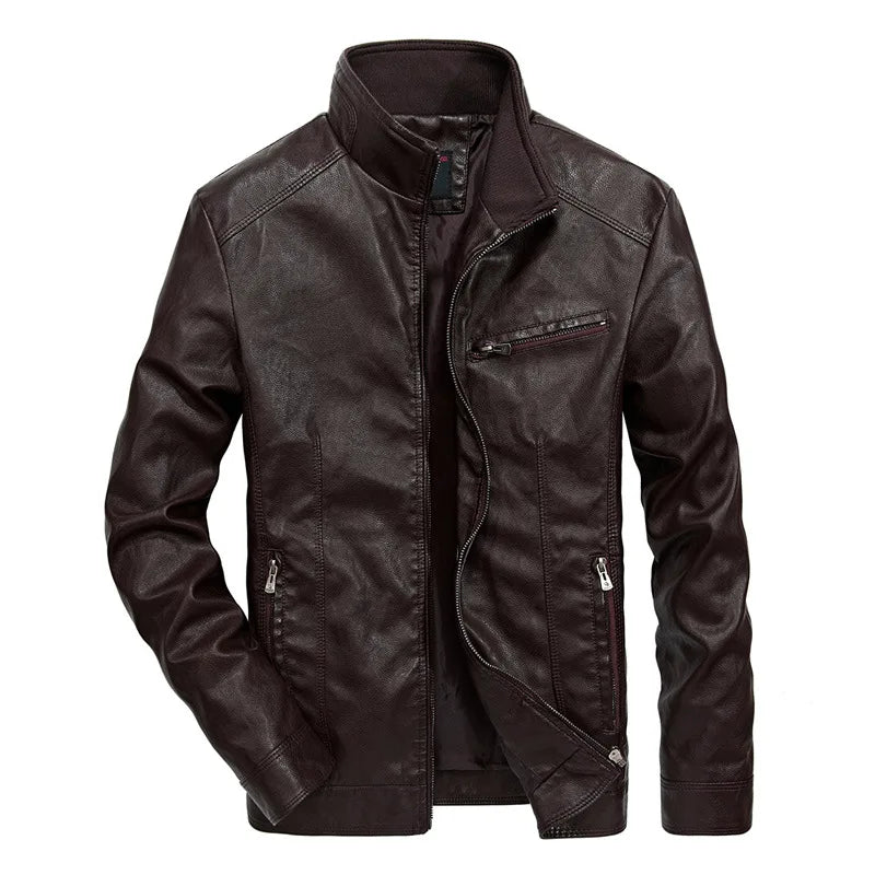 Kevin | Oversize Leather Jacket