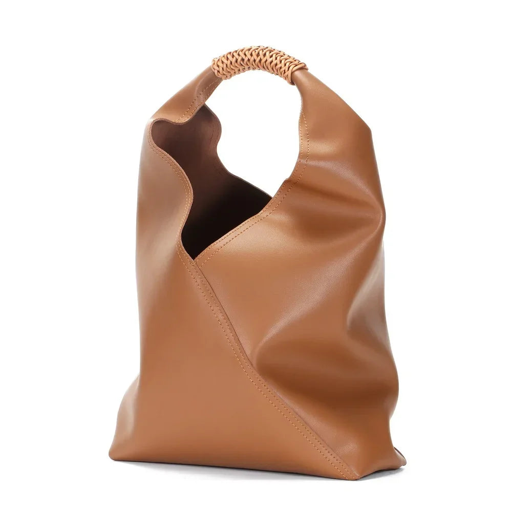 BORSA SHOPPER GRANDE IN PELLE - REBECA