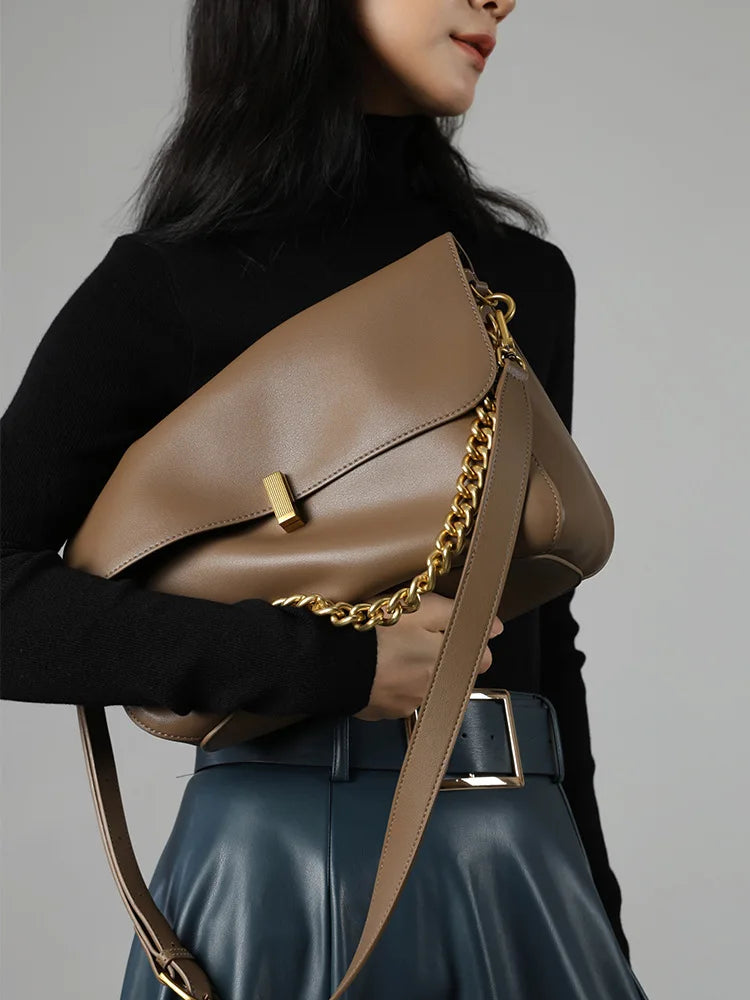 BORSA IN PELLE - SIENNA