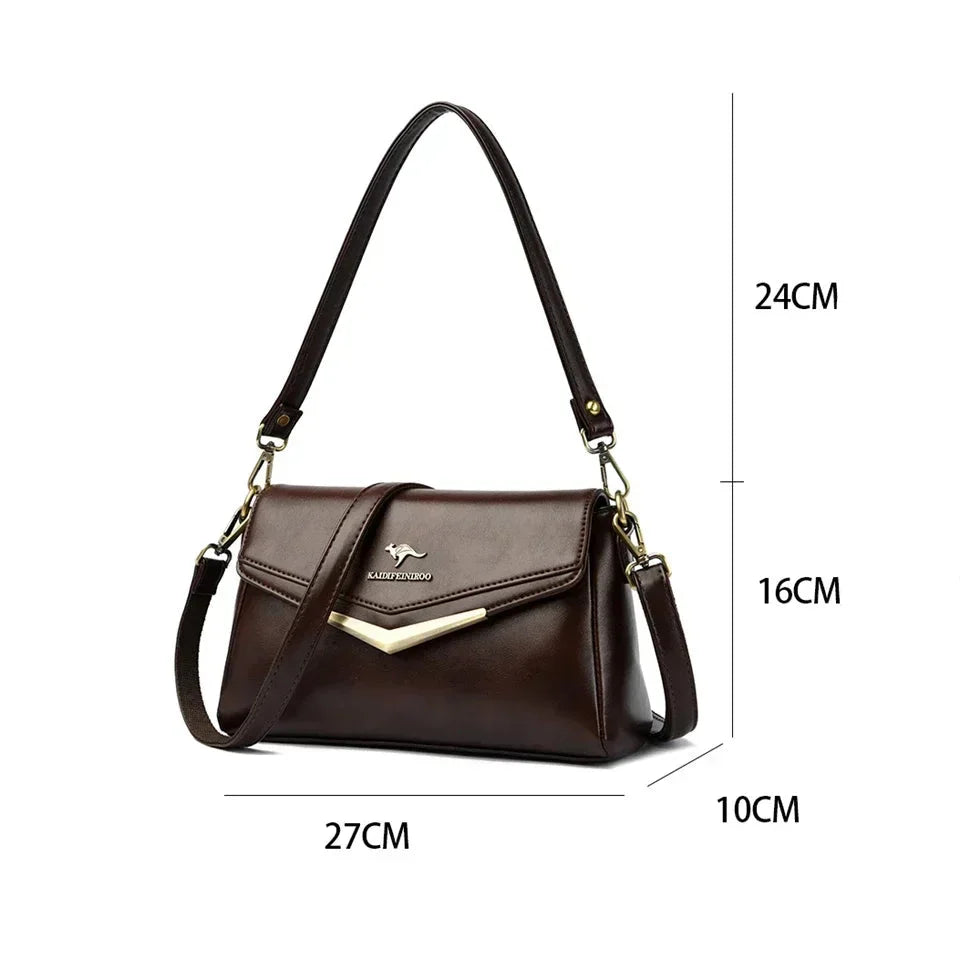 BORSA IN PELLE - LONA