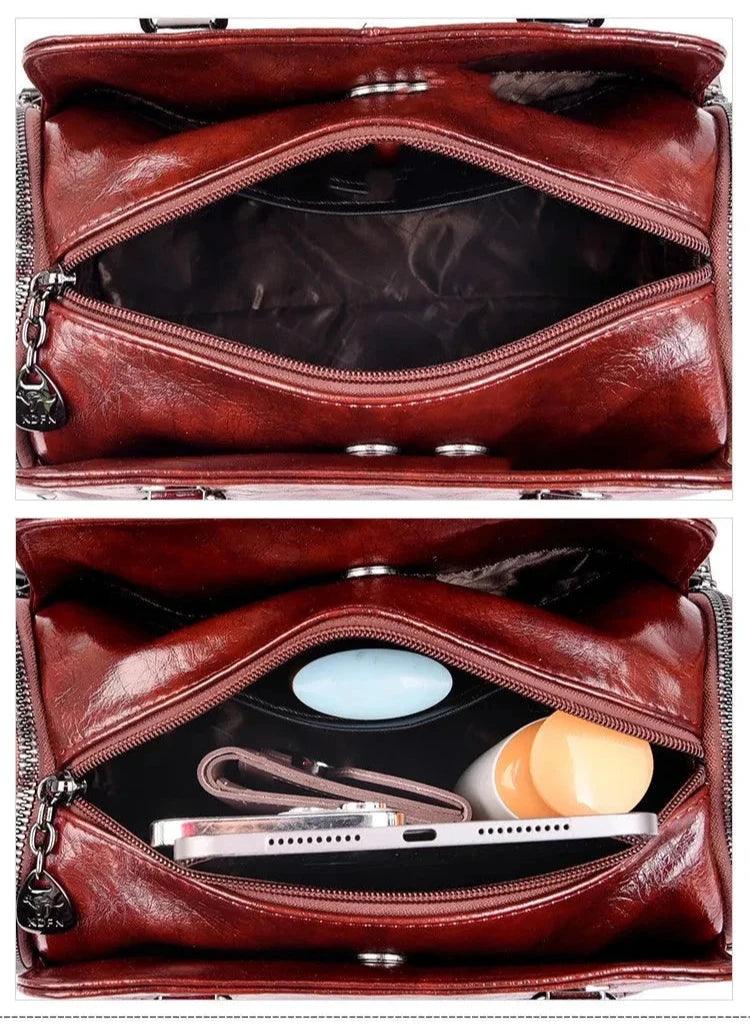 BORSA IN PELLE - JADE